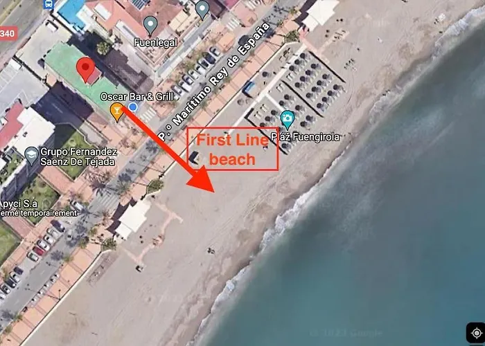 Piso Precioso Primera Linea Mar - 2 Br * フエンヒロラ